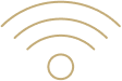 Wi-Fi signal icon indicating complimentary internet access.